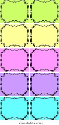 PINK LABELS  Labels printables free, Free printables, Printable labels